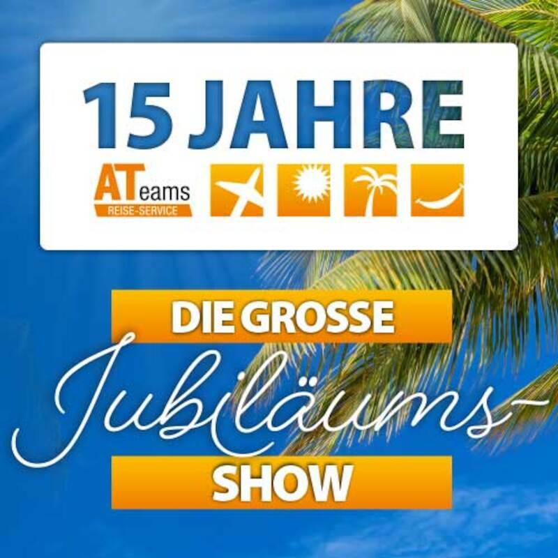 15. Jahre ATeams - Die Jubiläums-Show im Messepark Löbau - mit vielen Stars und toller Lasershow